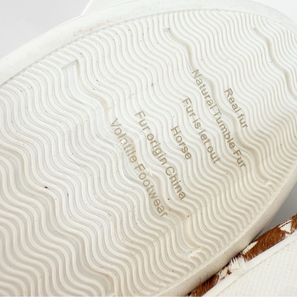 NWT Very Volatile Normande Brown Lace Slip-On Sneakers, Size 9 - Picture 5 of 8